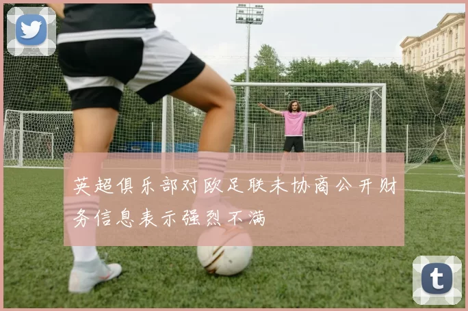 英超俱乐部对欧足联未协商公开财务信息表示强烈不满